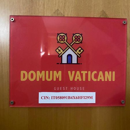 Domum Vaticani Rzym Zewnętrze zdjęcie